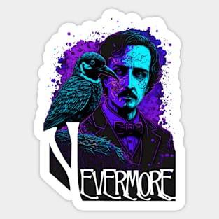 Edgar Allan Poe Sticker